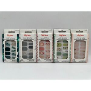Sally Hansen Salon Effects Nail Strips 32 Count lot of 5‎ sets - easy peel file